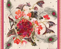 Louise Gardiner - Because I love you - silk scarf