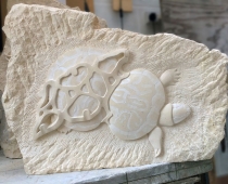 S Mark Gubb, The Last Judgement (detail), 2019. Carved magnesian limestone. S Mark Gubb image