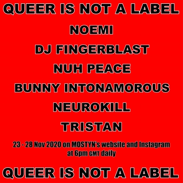 graphic image for QUEER IS NOT A LABEL